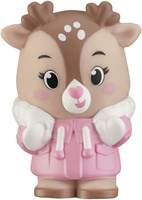 Rodzina 4 reniferów Renne figurki zwierząt Klorofil