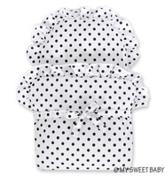 Biały wózek wiklinowy dla lalek Elena My Sweet Baby