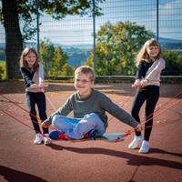 Dysk do balansowania z labiryntem dwustronna gra Team Spirit Erzi