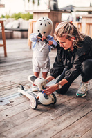  SCOOTANDRIDE Highwaykick1 2w1 Jeździk i hulajnoga 1-5 lat Ash