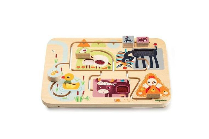 Tablica manipulacyjna dla najmłodszych Farma Lilliputiens