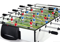 Piłkarzyki, tenis, bilard, cymbergaj. Duży stół do gry 4w1