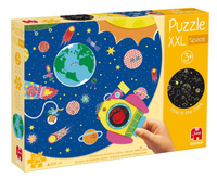Puzzle okrągłe XXL kosmos Goula