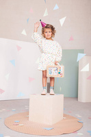 Drewniana interaktywna pozytywka Telewizor dla dzieci Lilliputiens