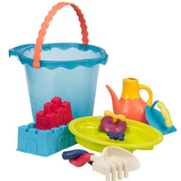 Niebieski zestaw do piasku dla dzieci XXL B.Toys
