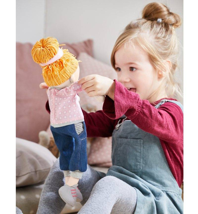 Szmaciana lalka dla dzieci Lene 36 cm Haba