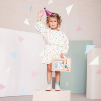 Drewniana interaktywna pozytywka Telewizor dla dzieci Lilliputiens