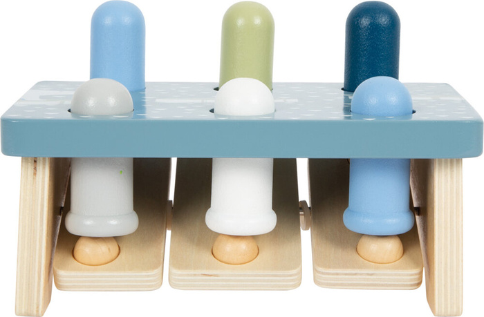 Gra przebijanka z młotkiem drewniana Arktyka Small Foot