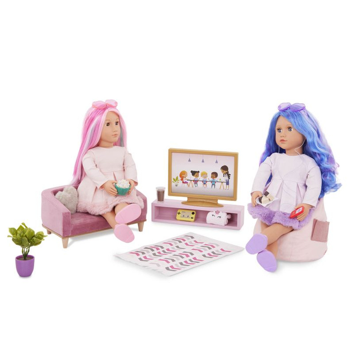 Siedzisko dla lalek pufa sako Bean Bag Chair Our Generation