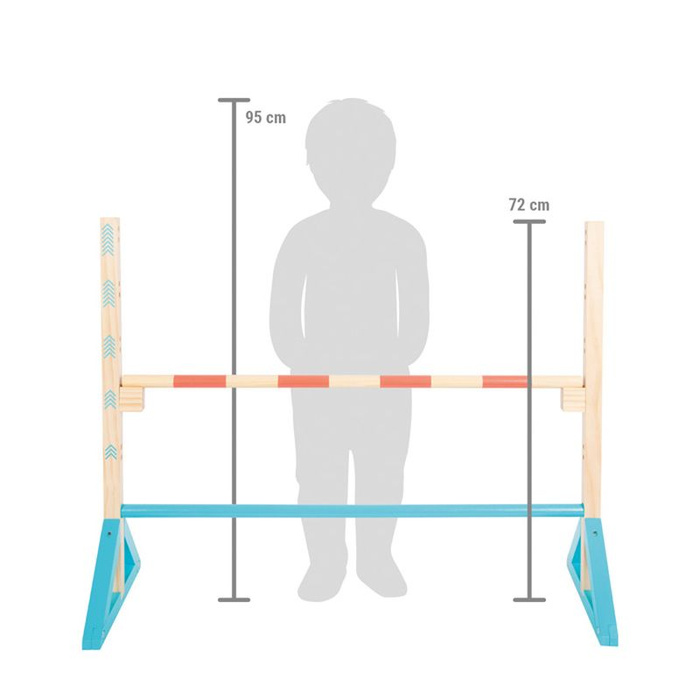 Przeszkoda drewniana do hobby horsing Small Foot