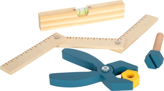 Drewniane narzędzia dla dzieci w plecaku Small Foot