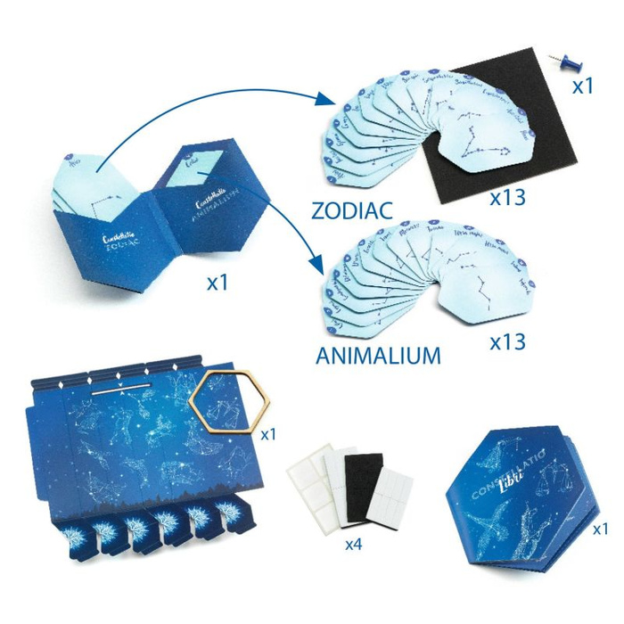 Zrób to sam Konstelacje gwiazd Djeco