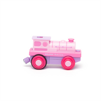 Pociąg Powerful Pink Loco z napędem Bigjigs Rail