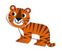 Magnetyczna układanka Zwierzęta Magnetibook kolekcja 2018, Janod