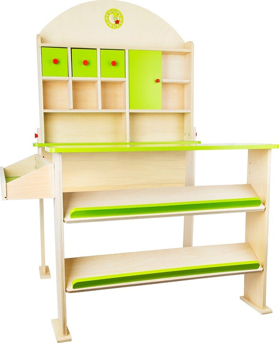 Drewniany zielony sklep dla dzieci Small Foot