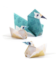 Zestaw papierów do origami Rodzinka Djeco
