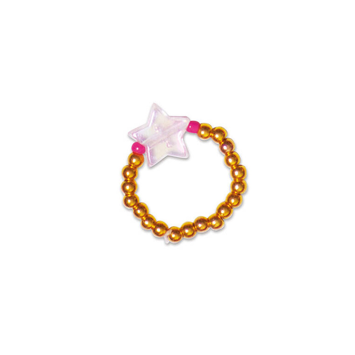 Zestaw kreatywny robienie Pierścionków z koralików Janod