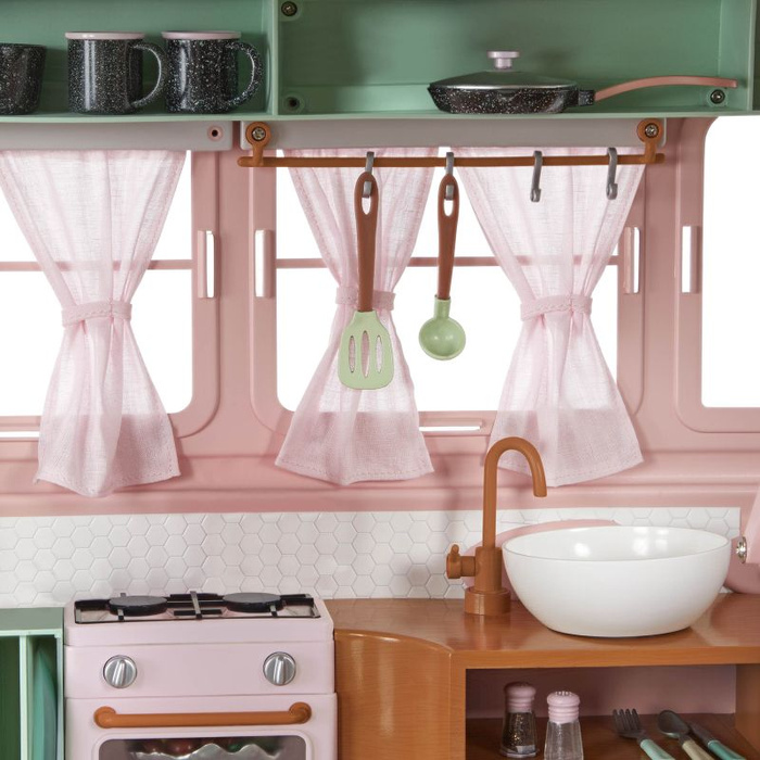 Lodziarnia na kółkach z wyposażeniem Sweet stop ice cream truck Our Generation