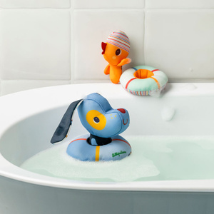 Zestaw przytulanek do wanny Lilliputiens Piesek Jules i Kaczorek Gaspard