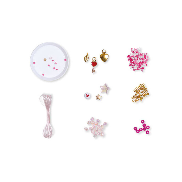 Zestaw kreatywny robienie Pierścionków z koralików Janod