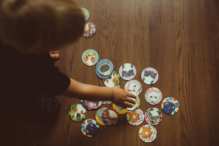 Gra Mini Memory Koty Mudpuppy