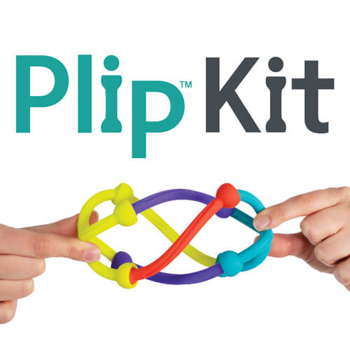 Plip Kit klocki silikonowe Fat Brain Toys