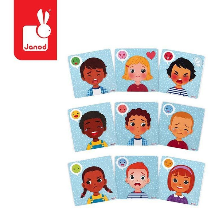 Magnetyczna układanka Emocje, Janod