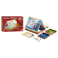 Gra dla dzieci z magnetyczną tablicą. Statki piratów, Janod