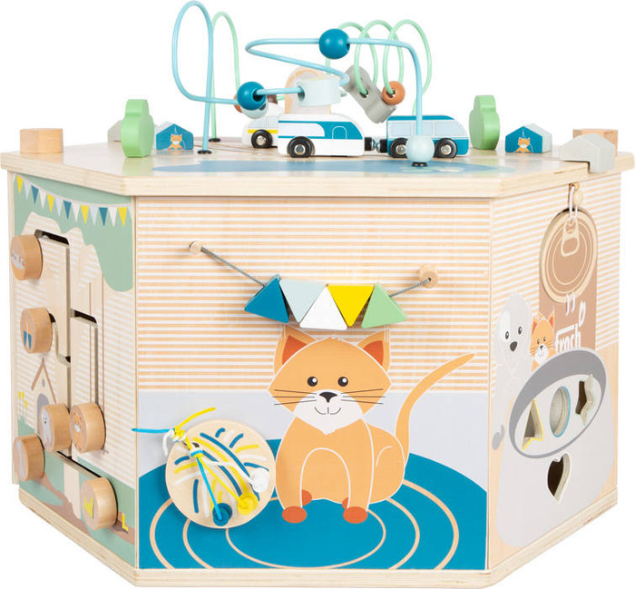 Drewniana kostka motoryczna Zwierzaki domowe XXL Small Foot