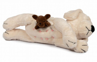 Piesek maskotka 37 cm ze szczeniakami Astrup