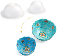 Zestaw artystyczny papierowe miseczki Niebieskie Djeco