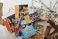 Zestaw kreatywny Mozaika Dinozaury Misterix 7+ Janod