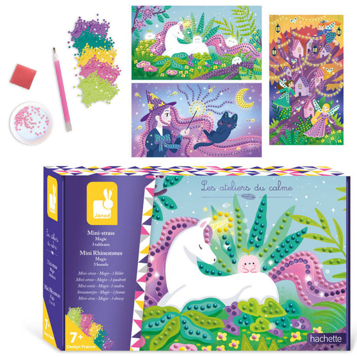 Artystyczny zestaw kreatywny Diamenciki Magia Janod