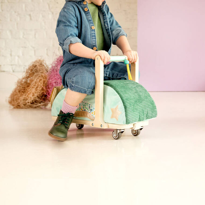 Drewniany jeździk z torebką Smok Joe LILLIPUTIENS