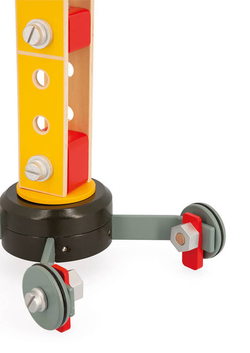 Dźwig z narzędziami do samodzielnego składania Janod