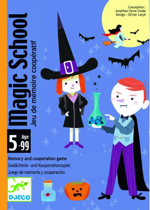 Gra karciana Magic School Djeco