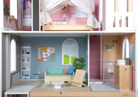 Duży domek dla lalek z drewna Willa z dodatkami Small Foot