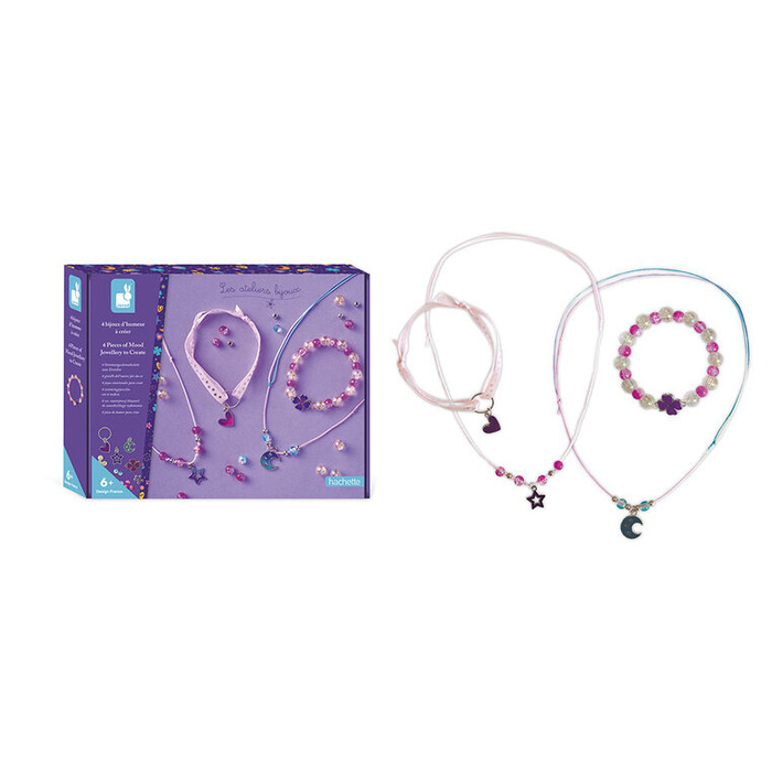 Zestaw do tworzenia biżuterii z zawieszkami zmieniającymi kolor Janod