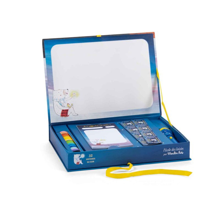 Mini kino z projektorem 32 historyjki Szkoła rekreacyjna Moulin Roty