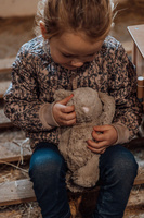 Króliczki maskotki zestaw 2szt Astrup