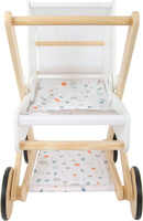 Drewniany wózek dla lalek Little Button Small Foot