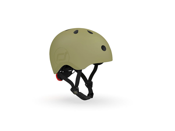 SCOOTANDRIDE Kask S-M dla dzieci 3+ Olive
