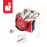 Zestaw lekarza z 10 akcesoriami, Janod