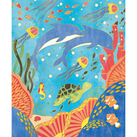 Artystyczny zestaw kreatywny Złote kontury Zwierzęta Janod