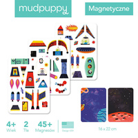 Magnetyczna układanka Rakiety kosmiczne Mudpuppy