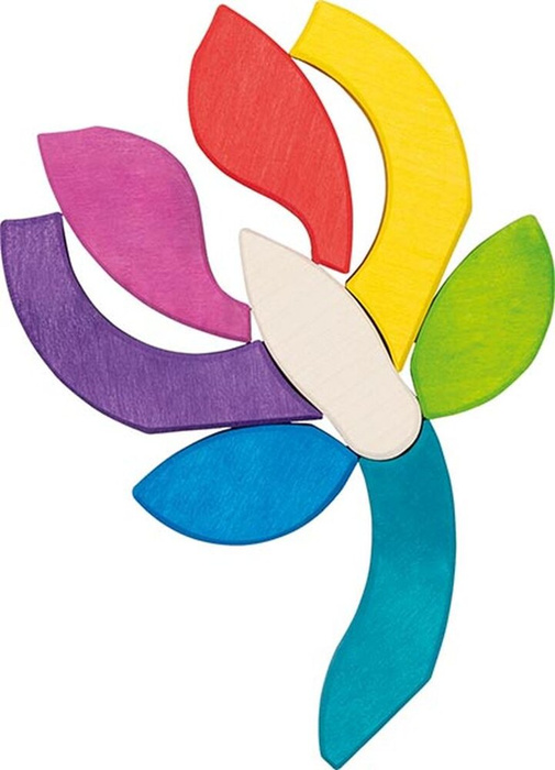 Klocki drewniane układanka mozaika Motyl Mariposa Goki