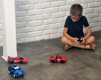 Samochód sportowy zdalne sterowanie samodzielny montaż Buki 