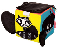 Miękka kostka edukacyjna Świat zwierząt Wimmer Ferguson Manhattan Toy