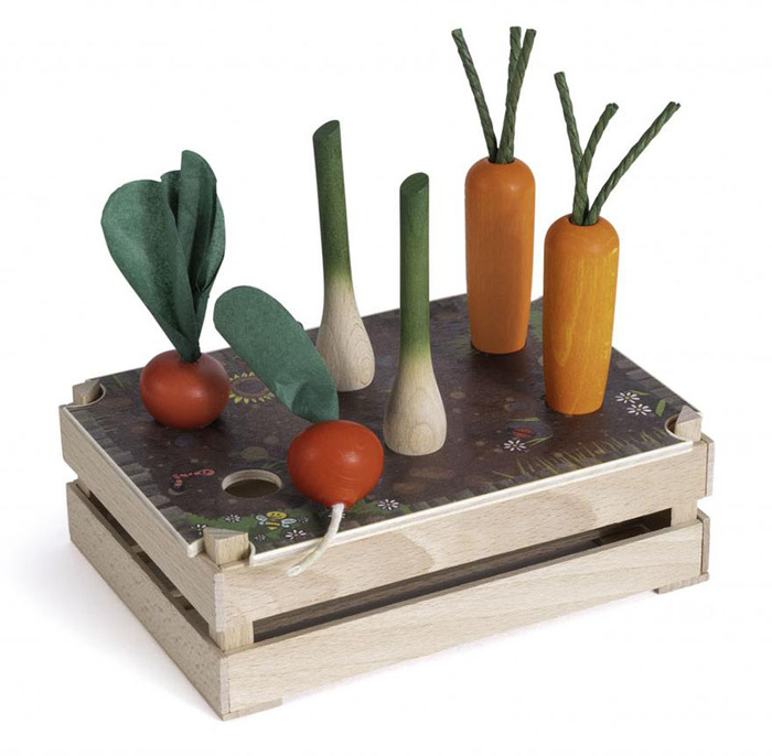 Ogródek warzywny grządka dla dzieci Erzi