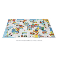 Miękka mata do zabawy z drogą Miasto Cross Roads Janod